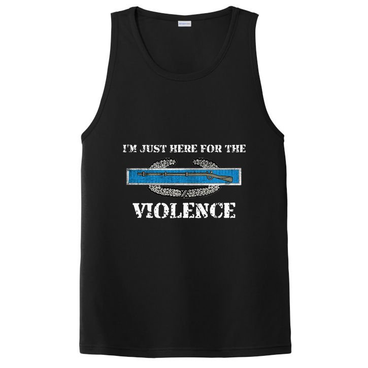 IM Just Here For The Cib Combat Infantryman Badge Grunt PosiCharge Competitor Tank