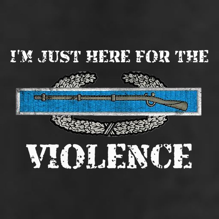 IM Just Here For The Cib Combat Infantryman Badge Grunt Microfiber Hand Towel