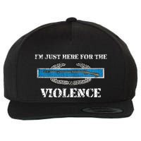 IM Just Here For The Cib Combat Infantryman Badge Grunt Wool Snapback Cap