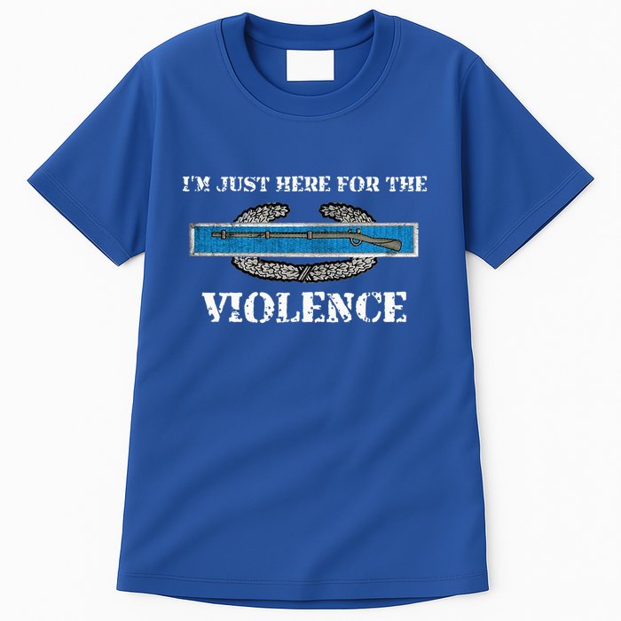 IM Just Here For The Cib Combat Infantryman Badge Grunt Tall T-Shirt