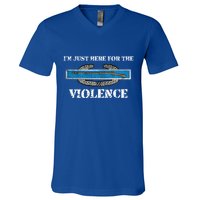 IM Just Here For The Cib Combat Infantryman Badge Grunt V-Neck T-Shirt