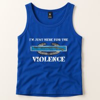 IM Just Here For The Cib Combat Infantryman Badge Grunt Tank Top
