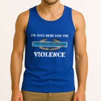 IM Just Here For The Cib Combat Infantryman Badge Grunt Tank Top