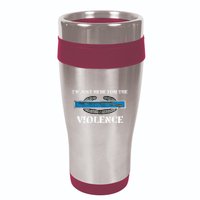 IM Just Here For The Cib Combat Infantryman Badge Grunt 16oz Travel Tumbler