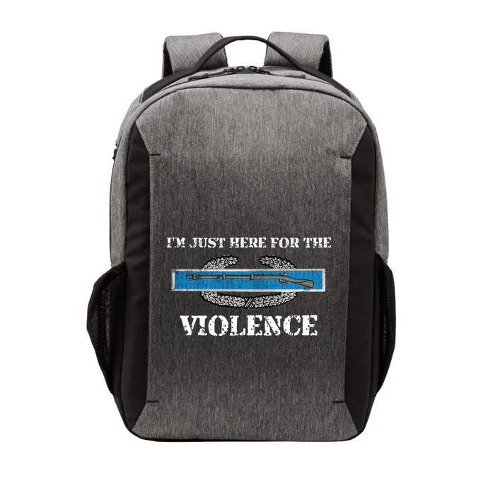 IM Just Here For The Cib Combat Infantryman Badge Grunt Vector Backpack