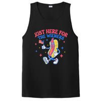 IM Just Here For The Wieners 4th Of July Hot Dog PosiCharge Competitor Tank