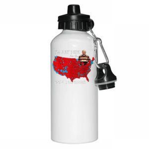 IM Just Here For The Deviled Eggs Funny Trump Christmas Aluminum Water Bottle