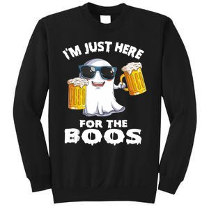 Im Just Here For The Boos Funny Halloween Sweatshirt