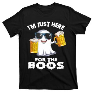 Im Just Here For The Boos Funny Halloween T-Shirt