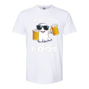 Im Just Here For The Boos Funny Halloween Softstyle CVC T-Shirt