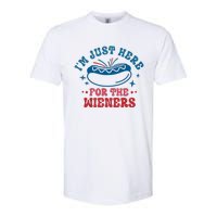 Im Just Here For The Wieners 4th Of July Hot Dogs Softstyle CVC T-Shirt