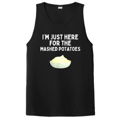 Im Just Here For The Mashed Potatoes Funny Potatoes PosiCharge Competitor Tank