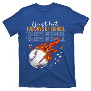 I Just Hit 100 Days Of School Baseball 100th Day Of School Great Gift T-Shirt