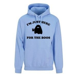 IM Just Here For The Boos Halloween Unisex Surf Hoodie