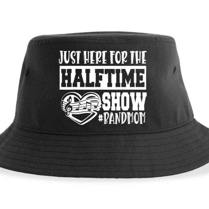 IM Just Here For The Halftime Show Band Mom Funny Sustainable Bucket Hat