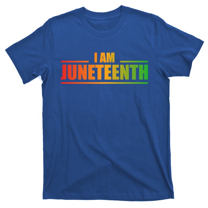 IM Junenth June 19 Afro American Freedom Black History Funny Gift T-Shirt