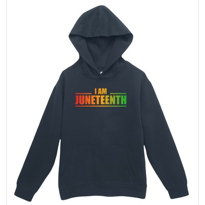 IM Junenth June 19 Afro American Freedom Black History Funny Gift Urban Pullover Hoodie