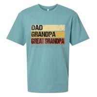 I Just Keep Getting Better Dad Grandpa Great Grandpa Sueded Cloud Jersey T-Shirt