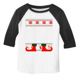 I Just Like To Teach TeachingS My Favorite Ugly Sweater Gift Toddler Fine Jersey T-Shirt