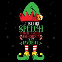 I Just Like Speech Language Pathologist Elf Slp Christmas Daily Commute Backpack