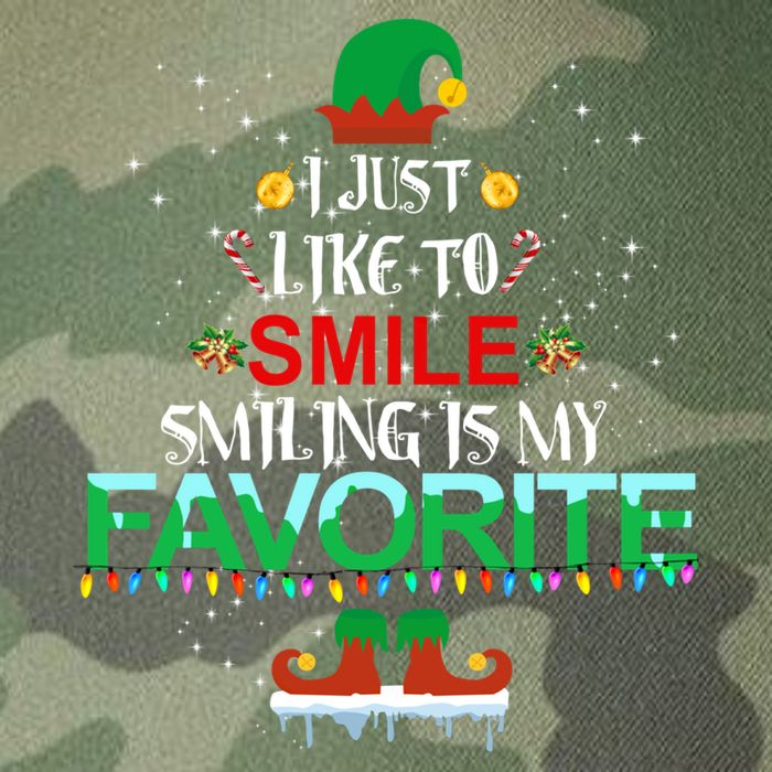 I Just Like To Smile Smiling Is My Favorite Elf Christmas Cool Gift Legacy Tie Dye Trucker Hat
