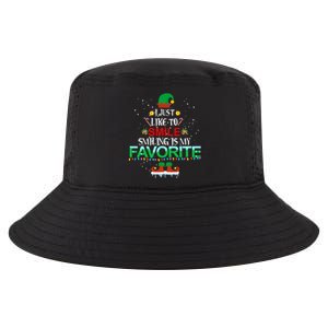 I Just Like To Smile Smiling Is My Favorite Elf Christmas Cool Gift Cool Comfort Performance Bucket Hat