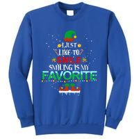 I Just Like To Smile Smiling Is My Favorite Elf Christmas Gift Sweatshirt