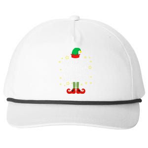 I Just Like To Teach, Teaching's My Favorite Elves Christmas Snapback Five-Panel Rope Hat