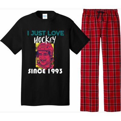 I Just Love Hockey Since 1993 Great Gift Pajama Set