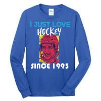 I Just Love Hockey Since 1993 Great Gift Tall Long Sleeve T-Shirt