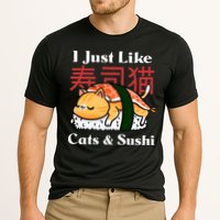 I Just Like Cats And Sushi Performance Shirt
