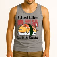 I Just Like Cats And Sushi Tank Top