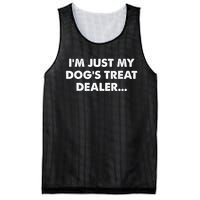 Im Just My Dogs Treat Dealer Quote Mesh Reversible Basketball Jersey Tank