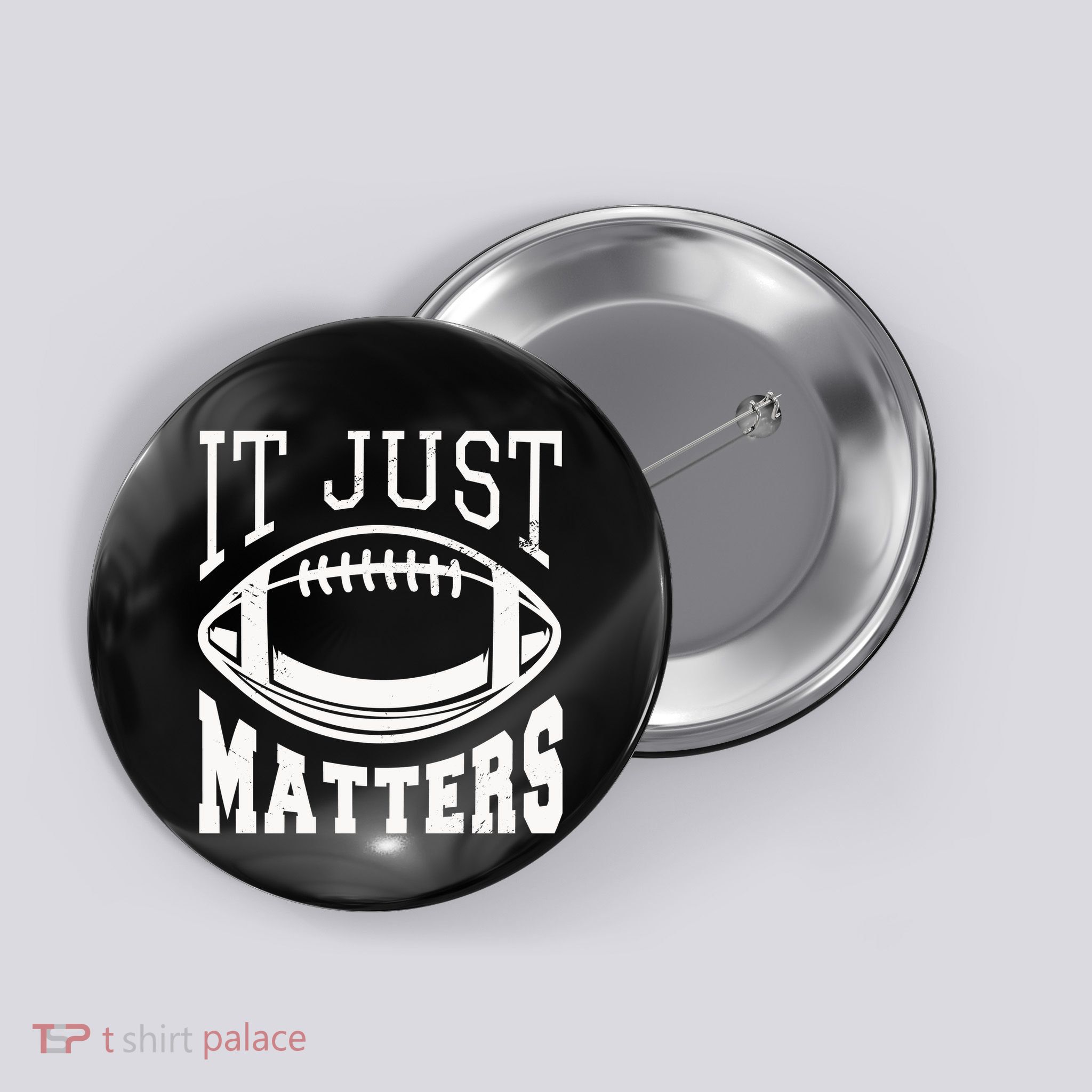 It Just Matters Football Button