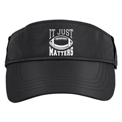 It Just Matters Football Adult Drive Performance Visor