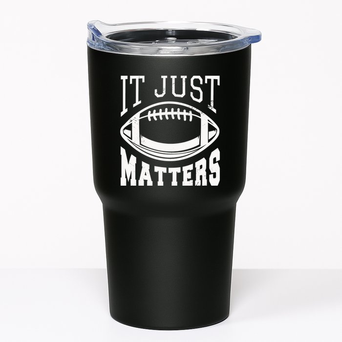 It Just Matters Football Tumbler