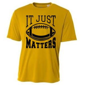 It Just Matters Football Cooling Performance Crew T-Shirt