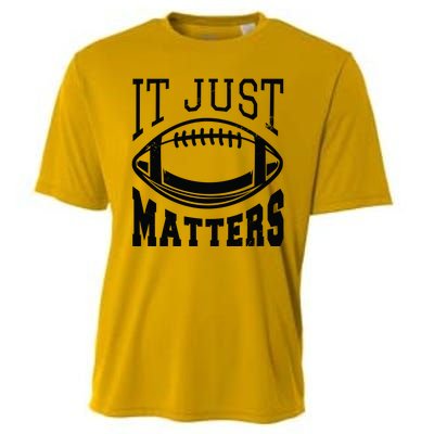 It Just Matters Football Cooling Performance Crew T-Shirt