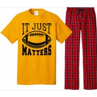 It Just Matters Football Pajama Set