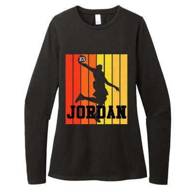 Im Jordan Name Basketball Player Gift Womens CVC Long Sleeve Shirt