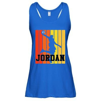 Im Jordan Name Basketball Player Gift Ladies Essential Flowy Tank