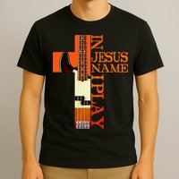 In Jesus Name I Play Bass T-Shirt