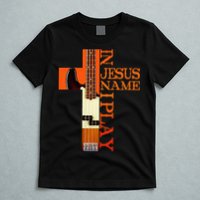 In Jesus Name I Play Bass T-Shirt