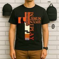 In Jesus Name I Play Bass T-Shirt