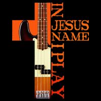 In Jesus Name I Play Bass Baby Bodysuit