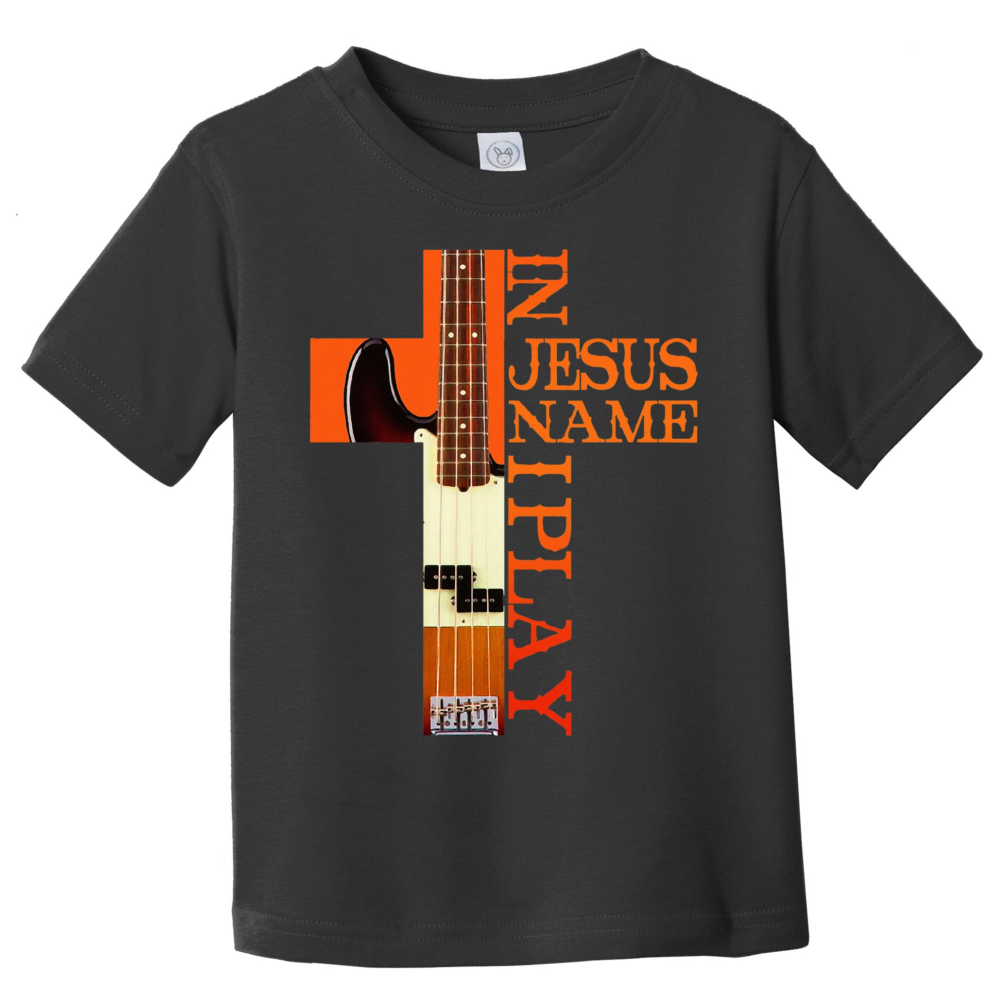 In Jesus Name I Play Bass Toddler T-Shirt