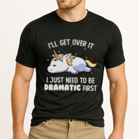 I Just Need To Be Dramatic Lazy Unicorn Gift Lazy Unicorn Performance Shirt