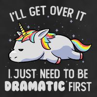 I Just Need To Be Dramatic Lazy Unicorn Gift Lazy Unicorn Beanie