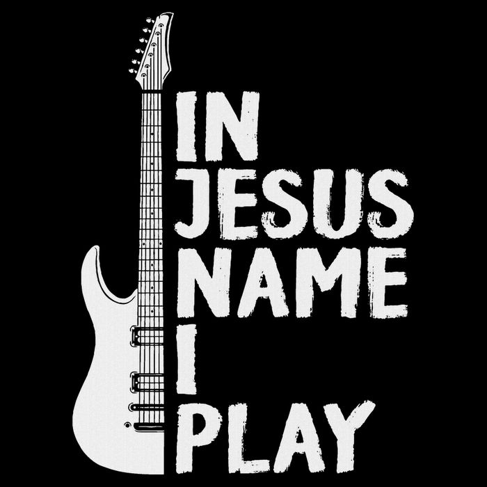 In Jesus Name I Play Guitar Christian Gift Guitar Lover Impact Tech Backpack