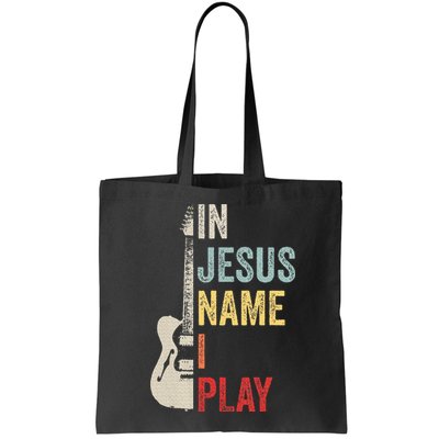 In Jesus Name I Play Guitar Christian Band Guitar Bag